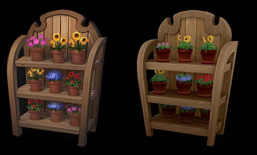 Sims 4 Addon Bild Blumenstand