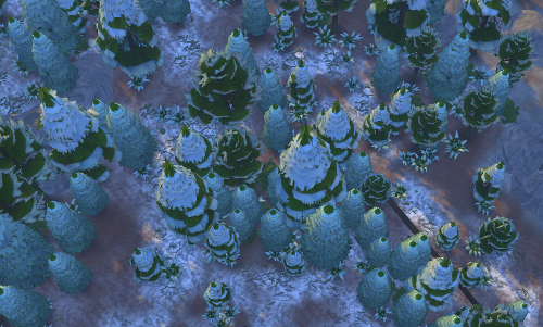 Schnee in Sims 4 Granite Falls