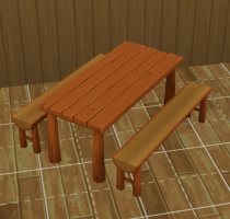 Sims 4 Outddor Leben Tisch 3