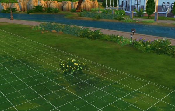 Sims 4 Outdoor Leben Gelbe Wildblumen