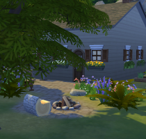 Sims 4 Outdoor Leben Haus des Einsiedlers 1