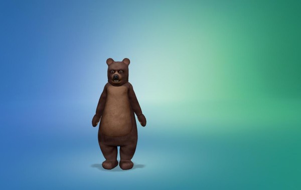 Sims 4 Outdoor Leben Junge Bärenkostüm 5