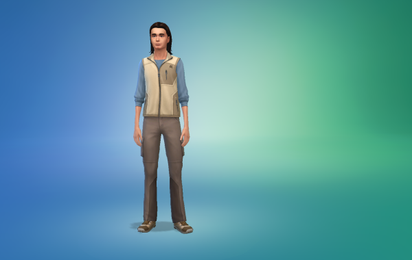 Sims 4 Outdoor Leben Männer vorgeferte Looks 1