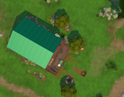 Sims 4 Outdoor Leben Terasse obenansicht