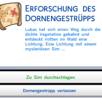 Sims 4 geheimes Grundstück Text 4