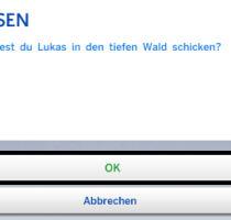 Sims 4 geheimes Grundstück Text 5