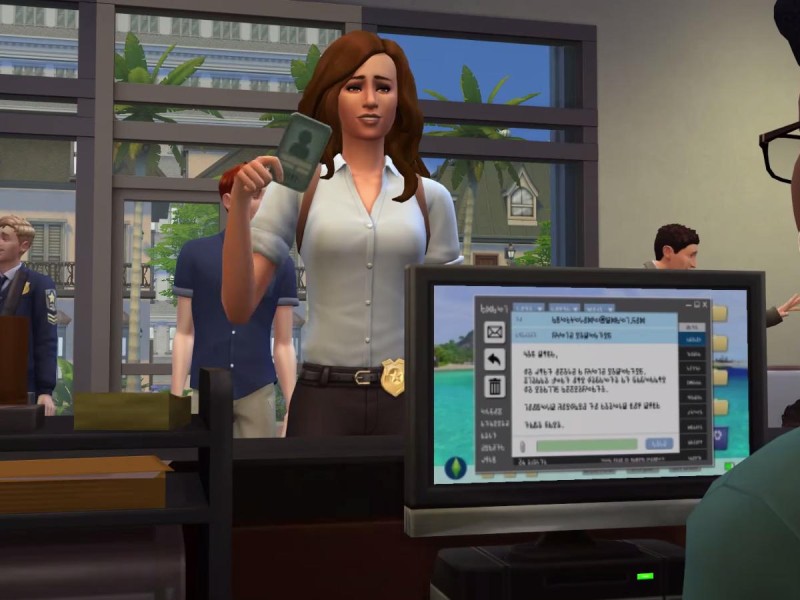 Die Sims 4 Erweiterung Ausweis zeigen