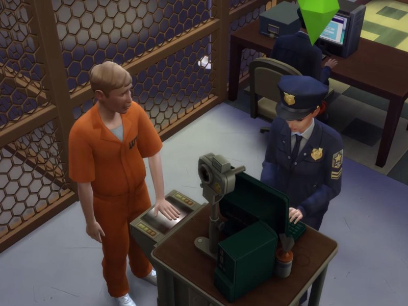 Die Sims 4 Erweiterung Fingerabdrücke scannen 3