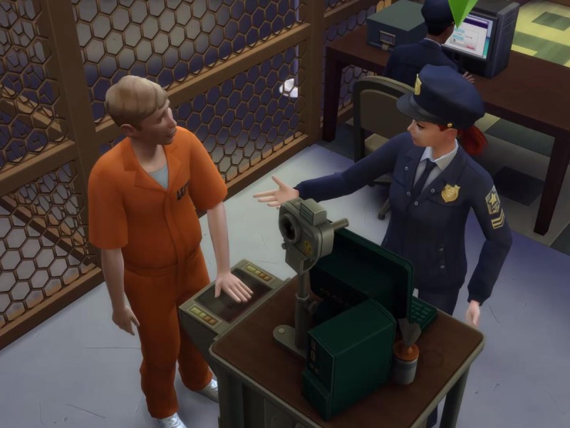 Die Sims 4 Erweiterung Fingerabdrücke scannen 4