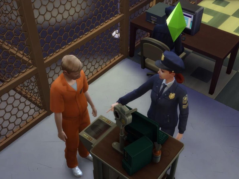 Die Sims 4 Erweiterung Fingerabdrücke scannen