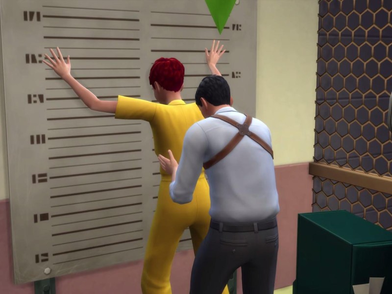 Die Sims 4 Erweiterung Verbrecher einbuchten