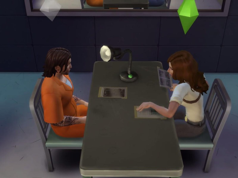 Die Sims 4 Erweiterung Verhörstrategien