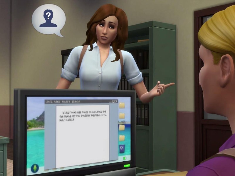 Die Sims 4 Erweiterung mit Kollegen Kontakt knüpfen 2