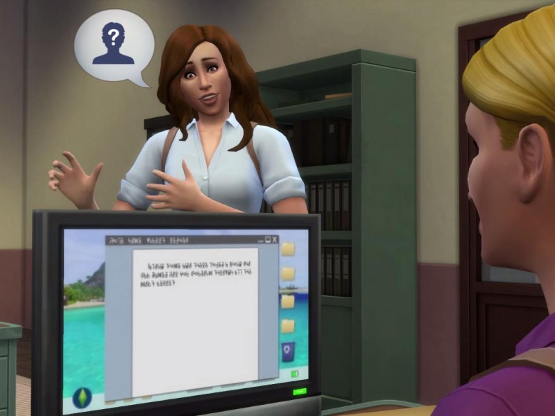 Die Sims 4 Erweiterung mit Kollegen Kontakt knüpfen 3