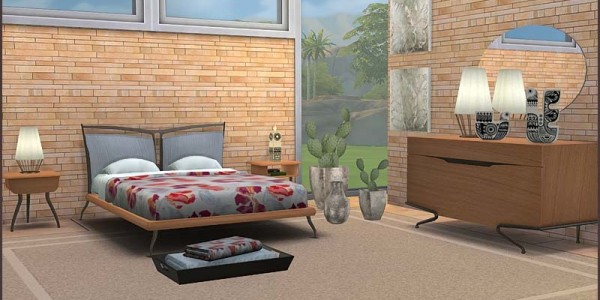 Sims 4 schöne downloads: schlafzimmer für pärchen Schlafzimmer mediterran