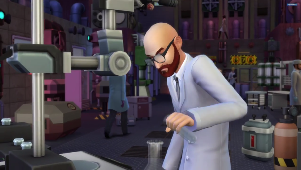 Sims 4 Addon Wissenschaftler