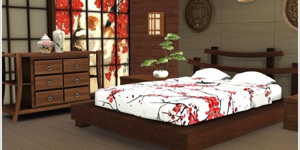 Sims 4 Download Asiatisches Schlafzimmer 1