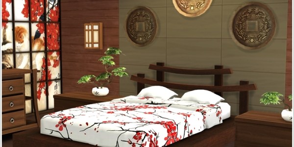 Sims 4 Download Asiatisches Schlafzimmer 2