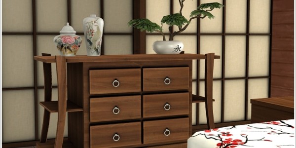 Sims 4 Download Asiatisches Schlafzimmer 3