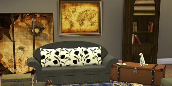 Sims 4 Download Shabby ChicWohnzimmer 2