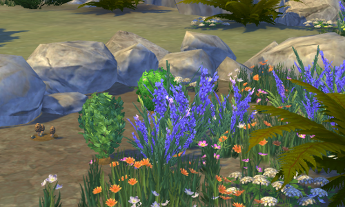 Sims 4 Pflanzen in Outdoor Leben